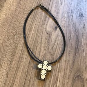 Park Lane cross necklace